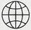Globe icon representing worldwide photography locations